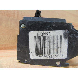 General Electric THQP220 Circuit Breaker 2 Pole 20A GE - Used