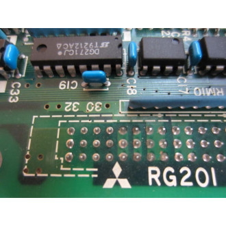 Mitsubishi RG201 Servo Amplifier Board RG201B - Used