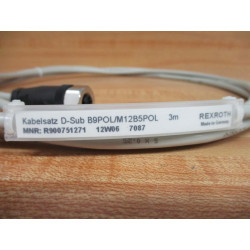 Bosch Rexroth R900751271 Cable Set - New No Box