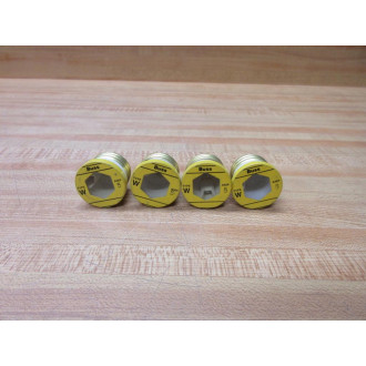 Buss W-5 Bussmann Plug Fuse Cross Ref 1DC12 (Pack of 4) - New No Box