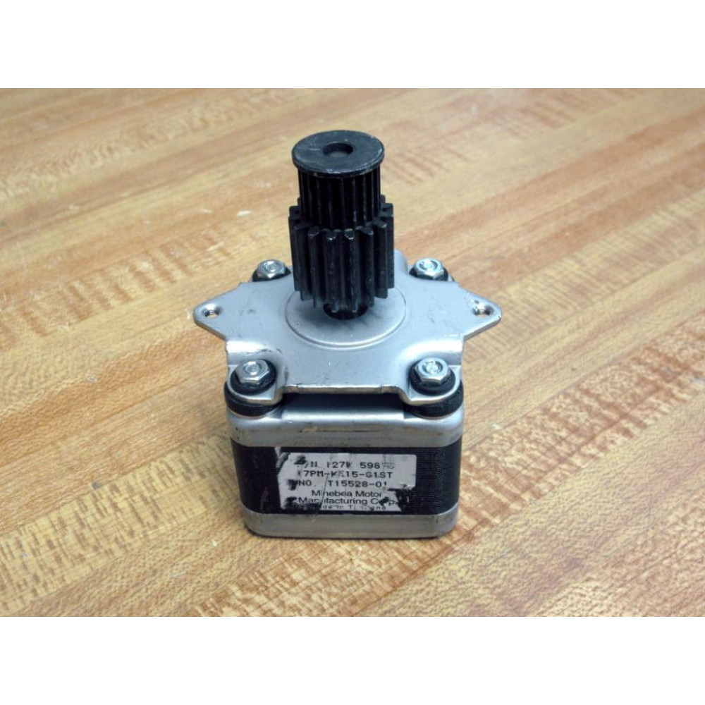 Minebea Motor 17PM-K615-G1ST Stepper Motor 17PMK615G1ST Damaged Conn Housing - Used