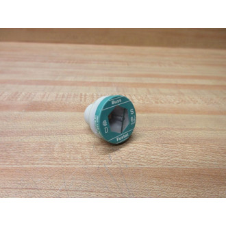 Buss S-6-14 Bussmann Plug Fuse Cross Ref 1CZ32 Green (Pack of 5) - New No Box