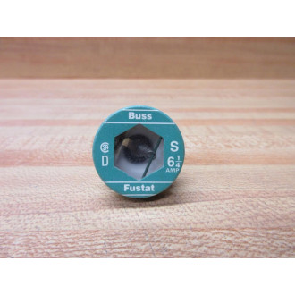 Buss S-6-14 Bussmann Plug Fuse Cross Ref 1CZ32 Green (Pack of 5) - New No Box