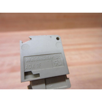 Weidmuller ADK-1F Terminal Block ADK1F (Pack of 12) - Used