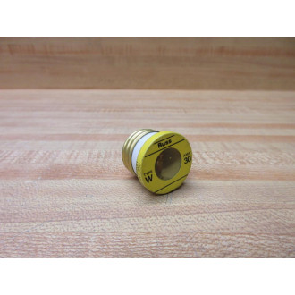 Buss W-30 Bussmann Plug Fuse W30 (Pack of 3) - New No Box