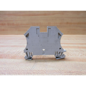 Weidmuller WDU4 Terminal Block Tan (Pack of 9) - Used