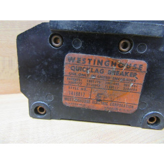 Westinghouse 1419812 Circuit Breaker 15A (Pack of 5) - Used