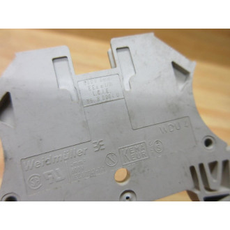 Weidmuller WDU4 Terminal Block Tan (Pack of 9) - Used
