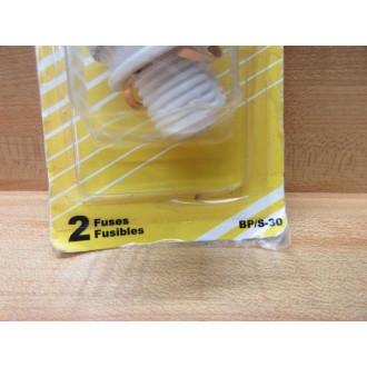 Buss S-30 Bussmann Plug Fuse Cross Ref 1CZ25 (Pack of 4)