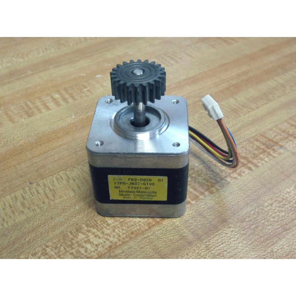 Minebea-Matsushita Motor FK2-0826 Stepping Motor - Used Minebea-Matsushita Motor FK2-0826 Stepping Motor - Used