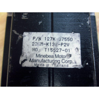 Minebea Motor 127K37550 Stepping Motor 23KM-K138-P2V - Used