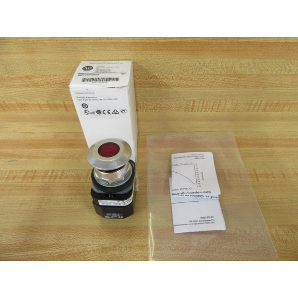 Allen Bradley 800T-FXP16D4 Button 800TFXP16D4