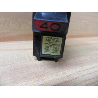 Federal Pacific NA-140 Circuit Breaker 40A NA140 (Pack of 2) - Used