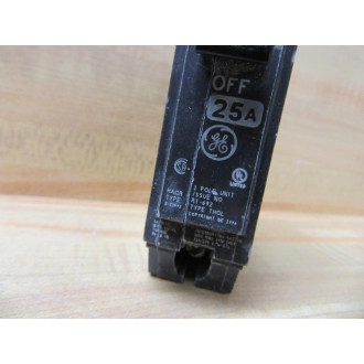 General Electric THQL125 Circuit Breaker 25A GE THQL1125 - Used