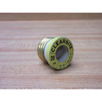 Clearsite CP-20 Economy Fuse Plug Fuse HE-363 (Pack of 4) - New No Box