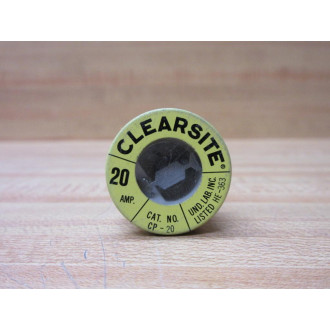 Clearsite CP-20 Economy Fuse Plug Fuse HE-363 (Pack of 4) - New No Box