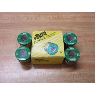 Buss T-25 Bussmann Plug Fuse Cross Ref 3W759 (Pack of 4)