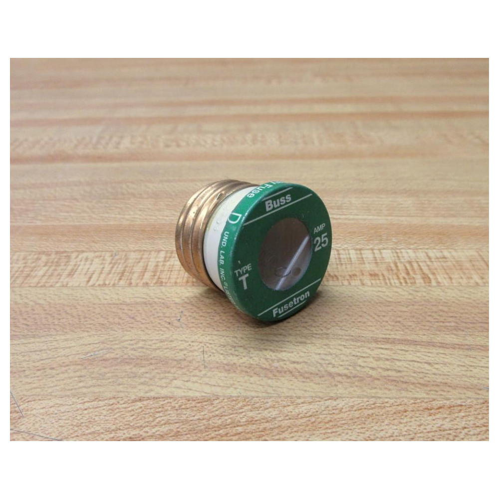 Buss T-25 Bussmann Plug Fuse Cross Ref 3W759 (Pack of 4)