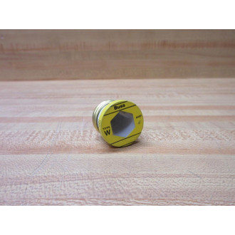 Buss W-8A Bussmann Plug Fuse W-8 (Pack of 4)