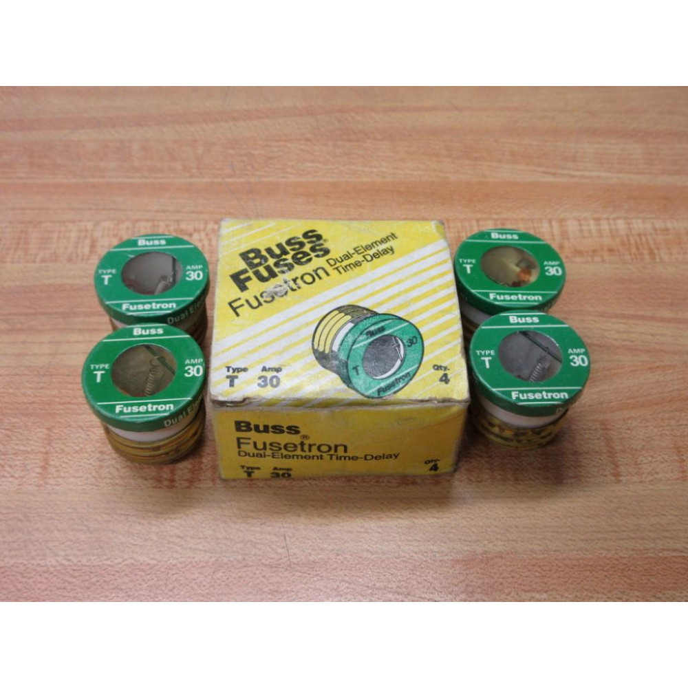 Buss T-30A Bussmann Fusetron Fuse T-30 (Pack of 4)
