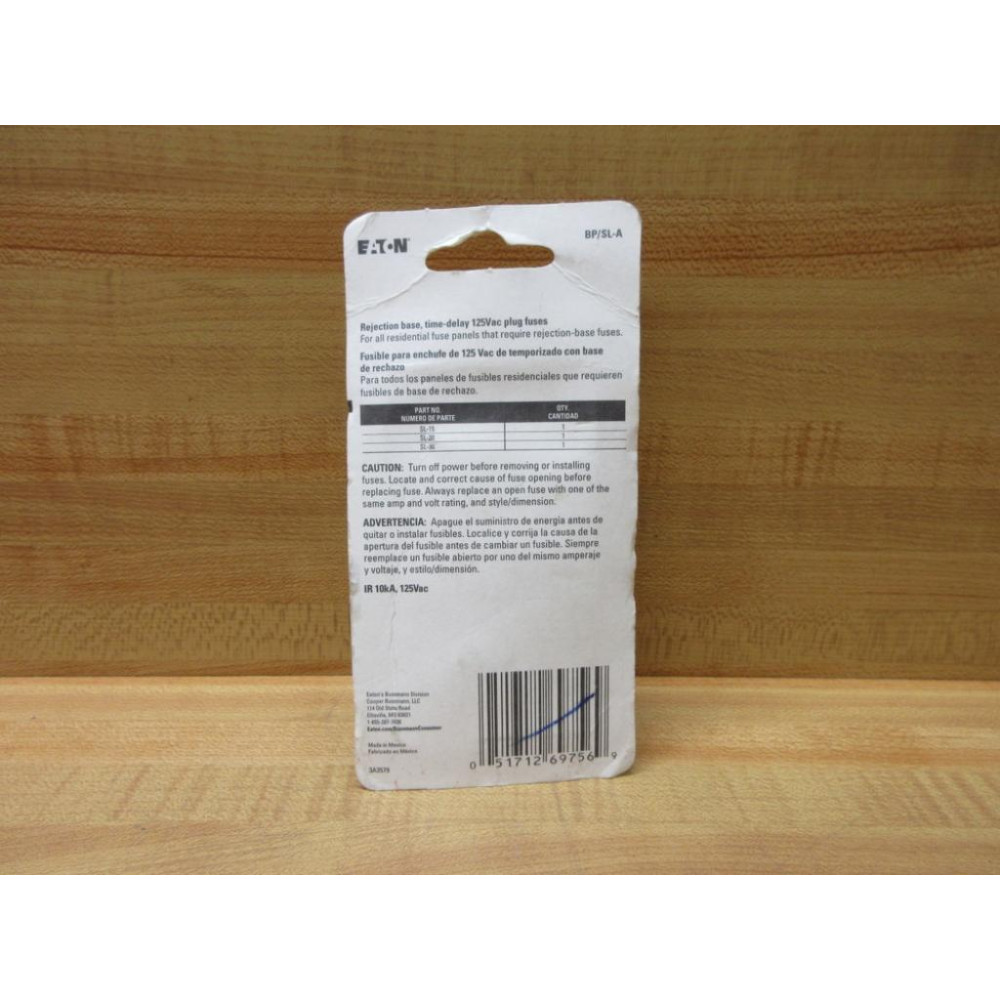 Buss BPSL-A Bussmann Fuse Kit BPSLA