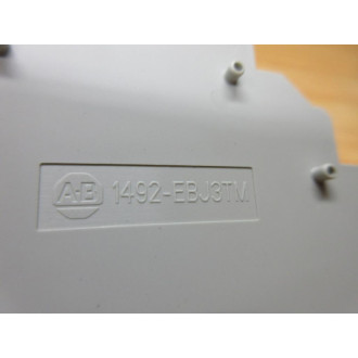 Allen Bradley 1492-EBJ3TM End Barrier 1492EBJ3TM (Pack of 4) - New No Box