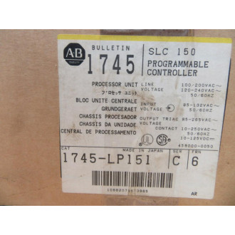 Allen Bradley 1745-LP151 Processor 1745LP151 Series C FRN 6