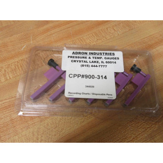 Chart Pool 900-314 Chart Recorder Pen Purple CPP900-314 (Pack of 6)