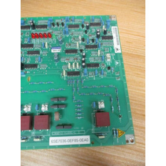 Siemens 6SE7036-0EF85-0EA0 Control Module C98043-A1691-L1-12 - Used