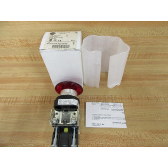 Allen Bradley 800T-FXJQ24RA5 Button w(2) 800T-XD4 & 800T-Blank