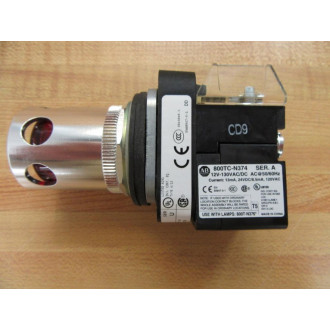Allen Bradley 800T-QAH2RD1 Push Button Switch 800TQAH2RD1