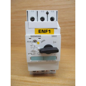 Siemens 3RV1031-4GA10 Sirius Motor Starter 3RV10314GA10 Chipped Corner - Used