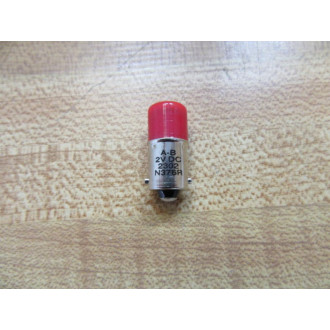 Allen Bradley 800T-N376R Red Bulb Light LED Lamp N376R (Pack of 4) - New No Box