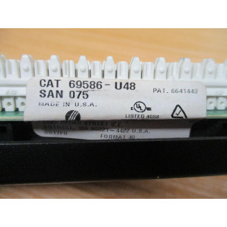 Leviton 69586-U48 CAT6 Flat Patch Panel 69586U48 - Used