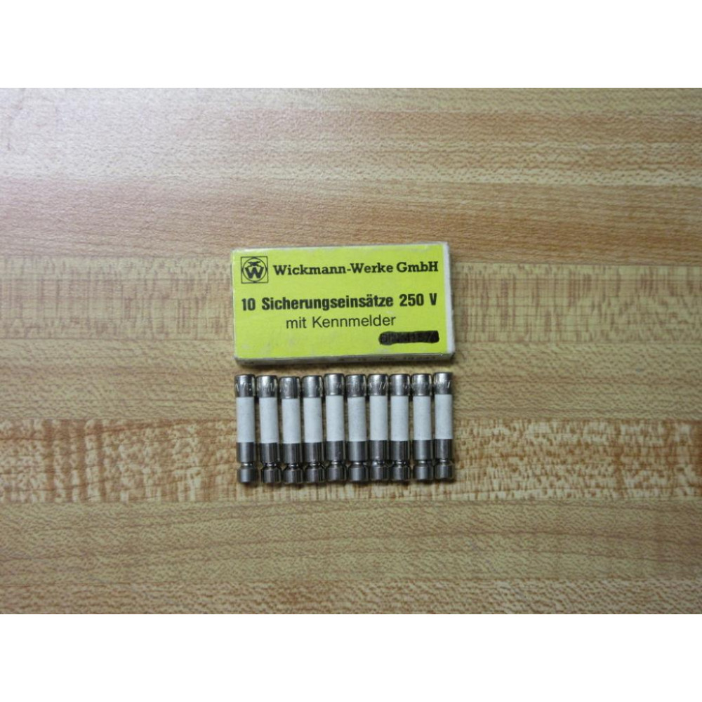 Wickmann M1250VC Littelfuse Fuse M1250VC White (Pack of 10)