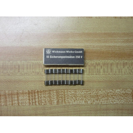 Wickmann 191-3A Littelfuse Fuse 1913A Fine Wire Element (Pack of 10)