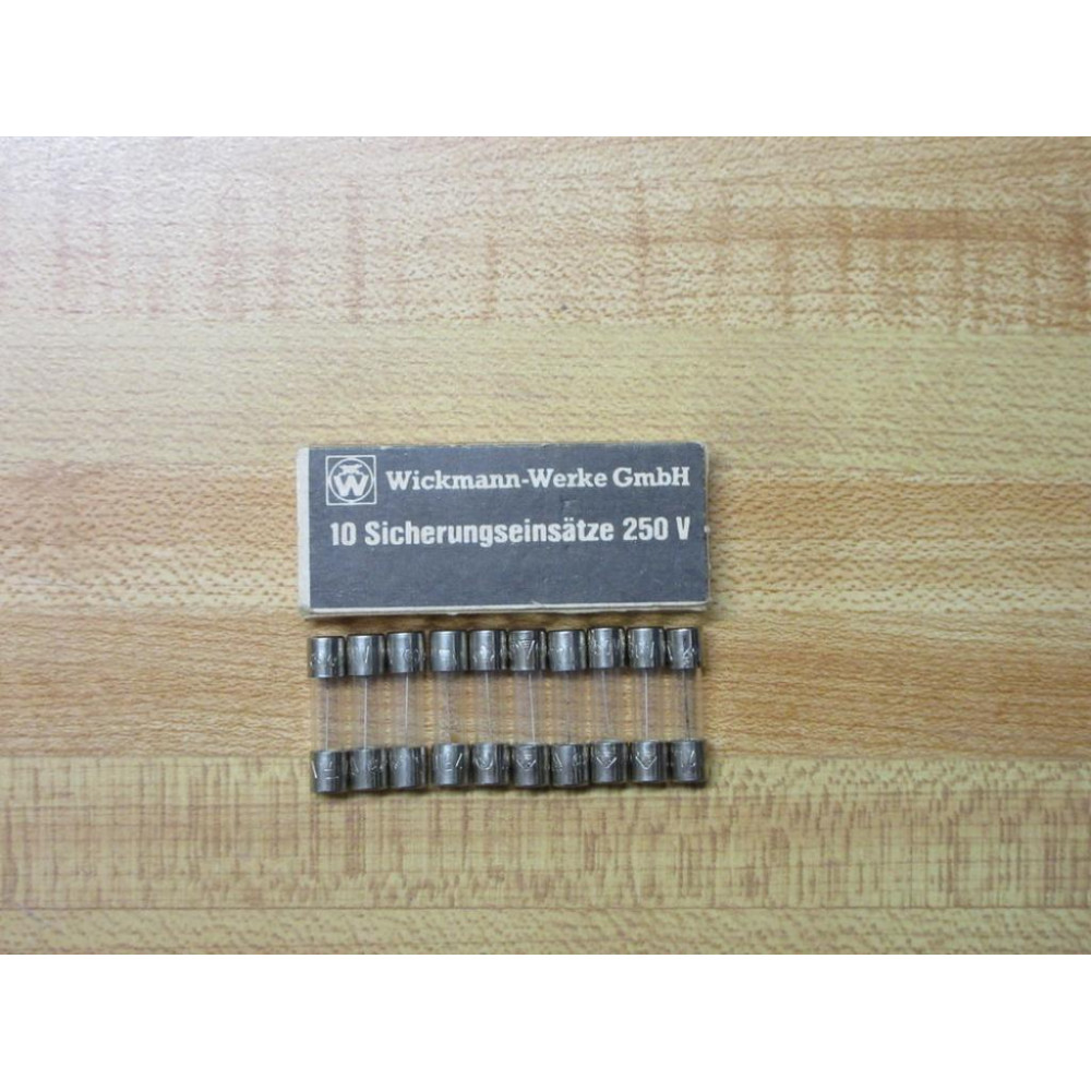 Wickmann T2L 250V Littelfuse Fuse T2L250V Fine Wire Element (Pack of 10)