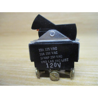 Carling 120V Illuminated Rocker Switch - New No Box
