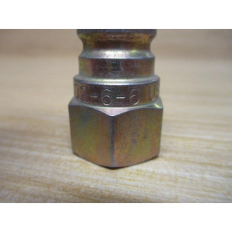 Parker 6602-6-6 Male Nipple 660266