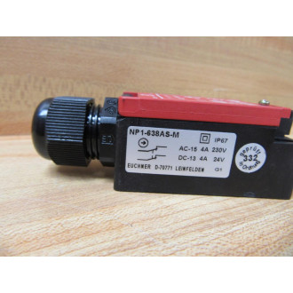 Euchner NP1-638AS-M Safety Switch NP1638ASM - New No Box