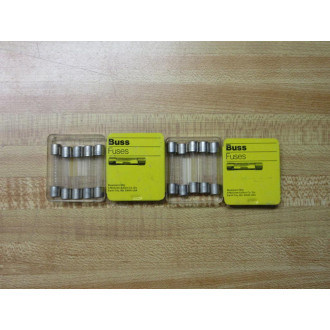 Buss AGC-2-14 Bussmann Fuse Cross Ref 6F014 Jagged Wire Element (Pack of 10)