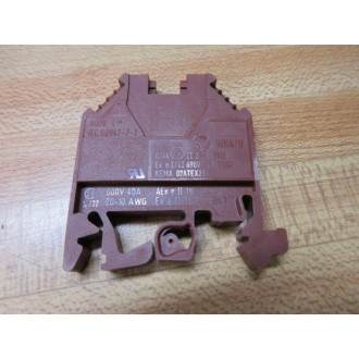 Weidmuller Wieland WK4U Terminal Block WK4U Dark Red (Pack of 17) - New No Box