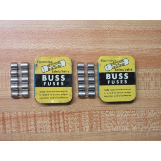 Buss AGA-2 Bussmann Fuse Cross Ref 6AYC1 Formerly 1AG Jagged Wire (Pack of 10)
