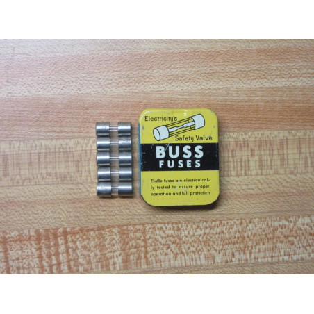 Buss AGA-2 Bussmann Fuse Cross Ref 6AYC1 Formerly 1AG Jagged Wire (Pack of 10)