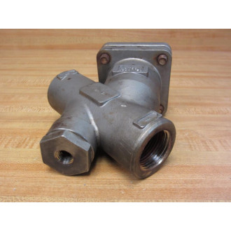 Watson McDaniel SSY-14-N-020 1" Y-Strain Valve SSY14N020 - Used