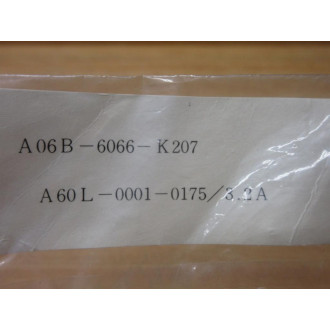 Fanuc A60L-0001-01753.2A Fuse A06B-6066-K207
