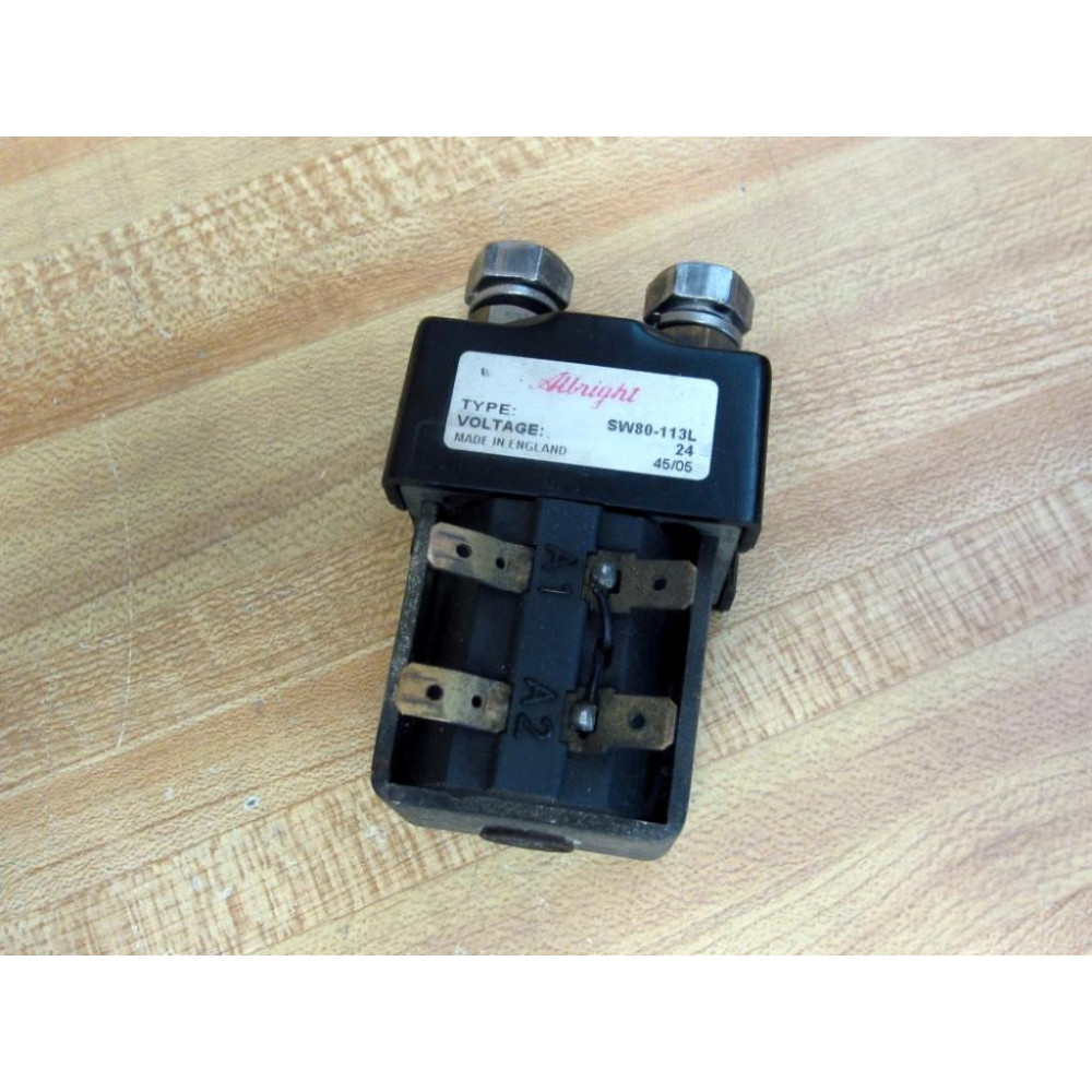 Albright SW80-113L Contactor SW80113L - Used