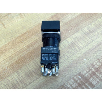 Omron A3GJ-6011-3 Pushbutton Red WBase - Used
