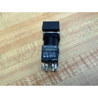 Omron A3GJ-6011-3 Pushbutton White WBase - Used