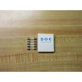 SOC MQ4-250V-10A Fuse MQ4-10A Fine Wire Element (Pack of 5)